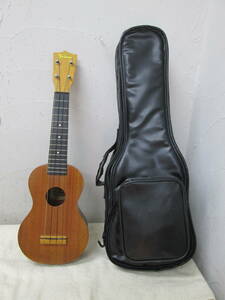 (4)!Famousfei trout ukulele FS-1 soprano size maboga knee . board soft case attaching 