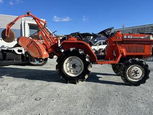 クボタトラクター 4WD B-40 14馬力 561hr 動作確認済み。