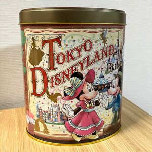 【美品】東京ディズニーリゾート　ミッキー　空き缶　ディズニー　2023 チョコレートクランチ クリスマス