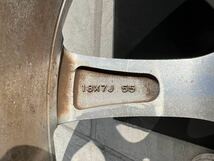 Honda RB1 オデッセイ アブソルート 純正ホイール ENKEI 18インチ 7.0JJ +55 2本 2枚 _画像4