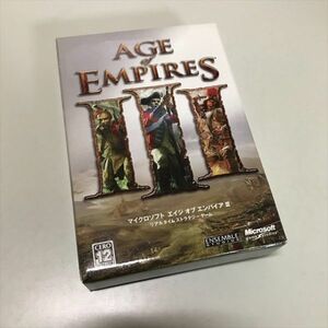 Z10715 ◆エイジオブエンパイア 3　AGE OF EMPIRES Ⅲ Windows PCゲームソフト