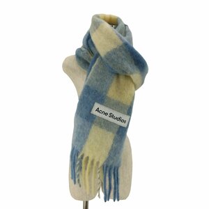 ACNE STUDIOS(アクネストゥディオズ) MOHAIR CHECKED SCARF イタリア製 モ 中古 古着 0704