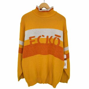 ECKO(エコー) ハイネック アクリル ニット メンズ import：L 中古 古着 0506