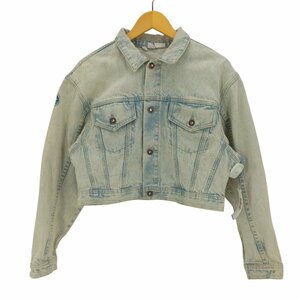 USED古着(ユーズドフルギ) 80s L.A.GEAR ショート丈 クロップド デニム ジャケット レデ 中古 古着 0846