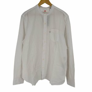 Levis(リーバイス) コットンリネン バンドカラーシャツ メンズ import：L 中古 古着 0210