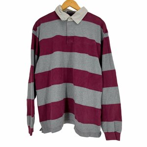 LANDS END(ランズエンド) 90～00S ラガーシャツ メンズ JPN：XL 中古 古着 0211