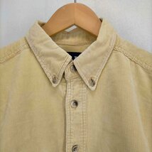 Gap(ギャップ) 90-00s OLD ボタンダウンコーデュロイシャツ メンズ 表記無 中古 古着 0209_画像3