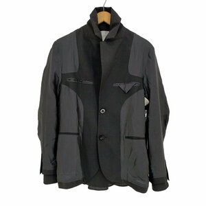 Sacai(サカイ) SUITING JACKET ドッキング レイヤード シャツジャケット メンズ 1 中古 古着 0254