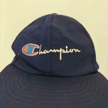 Champion(チャンピオン) スプリクトロゴ フロッキー プリント 6パネル スナップバック キャップ 中古 古着 0809_画像5