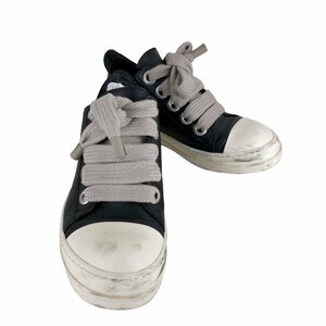 RICK OWENS(リックオウエンス) Jumbo Lace Low Trainers ラモーンズ ジャ 中古 古着 1002