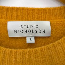 STUDIO NICHOLSON(スタジオニコルソン) SHAG KNIT メンズ import：S 中古 古着 1200_画像6