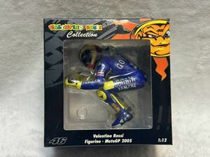 MINICHAMPS ミニチャンプス 1/12 312 050146 Valentino Rossi Figurine Riding MotoGP 2005 Limited Edition 2,999pcs タバコシール付属