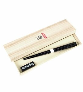 シュプリーム Supreme ■ 23AW 【 Chopstick Set BLACK 】 チョップスティック お箸 セット ブラック　s2470