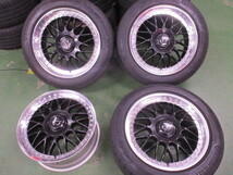 旧車/当時物♪リバーサイド シュティッヒ MR メッシュ♪16×7J +37♪PCD114.3-4/5穴♪スカイライン/シルビア/180SX/シビック/インテグラ等_画像1