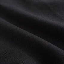 新品 ニコル ダンボール ジャージー イージーパンツ 50(XL) 黒 【P30495】 NICOLE Selection メンズ パンツ テーパード ストレッチ_画像8