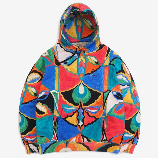 ★新品未使用【 XL 】 21SS Supreme Emilio Pucci Hooded Sweatshirt / シュプリーム エミリオプッチ プルオーバー パーカー box