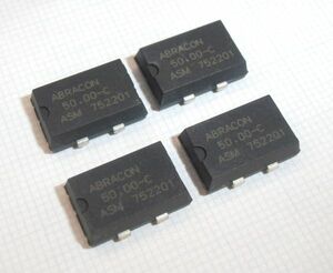 [4個] 50.0000MHz ASM Abracon 水晶発振器 5V ★±50PPM 特価品 日本製 高精度