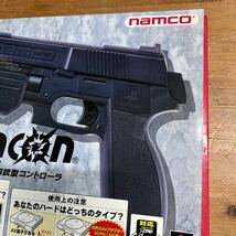 ナムコ namco ガンコン GUNCON PlayStation用 銃型コントローラー AVアダプターSCPH-10130付　中古品　ジャンク品扱い_画像2