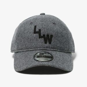 【ラスト出品】WTAPS 9TWENTY/WONY.FLANNEL.NEWERA LLW/222NENED-HT02/GRAY FITS ALL CAP キャップ ニューエラ グレー