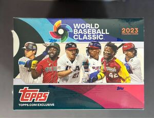 【新品未開封】2023 Topps World Baseball Classic 1box シュリンク付き 大谷翔平 直筆サイン封入箱 wbc mlb