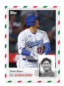 送料無料【大谷翔平】Shohei Ohtani - 2023 Topps MLB Holiday Card; JP Card 1 ⑤