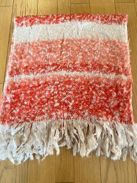 ★大判ストール グラデーション 約200×40cm アクリル100%