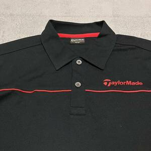 【美品】TaylorMadeテーラーメイド　半袖ポロシャツ　ゴルフウェア　M