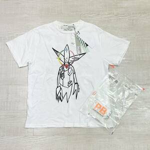 20ss Off-White オフホワイト フューチュラ FUTURA ALIEN S/S OVER TEE エイリアン オーバー Tシャツ Virgil Abloh ヴァージル アブロー S