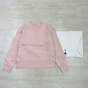 23aw 2023 新品 visvim ビズビム ヴィズヴィム COURT SWEAT L/S ( C/WS ) ワンウォッシュ スウェット PINK ピンク サイズ 4 0123205010006