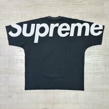 23aw 2023 極美品 Supreme シュプリーム Split S/S Top スプリット ショートスリーブ トップ ロゴ Tシャツ BLACK ブラック サイズ M_画像3