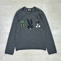 12aw 2012 BLACK COMME des GARCONS ブラック コム デ ギャルソン うさぎ ウサギ ニット KNIT フィリップ パゴウスキー Filip Pagowski_画像3