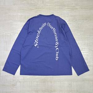 STOCKHOLM SURFBOARD CLUB ストックホルム サーフ ボード クラブ LOGO L/S TEE ロゴ ロングスリーブ Tシャツ ロンT サイズ L