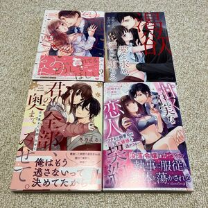 「（嘘）恋人契約～気持ちイイ恋、始まりはワンナイト」「甘く不実な恋人契約」「君の奥まで全部、みせて。」「渇欲」