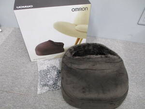 B456　棚む　現状品　omron　フットマッサージャー　HM-240　HM-241-DB　家庭用電気マッサージ機　あんま　足裏　オムロン　