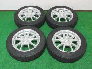 ZT867【送料無料 在庫処分】155/65R14 超溝高 8.5分山 スタッドレス WINTERMAXX WM02 ♪ ホイールセット 4本 激安 N-BOX タント スペーシア