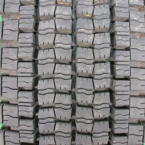 ZL744【送料無料】225/80R17.5 123/122 超溝高 9分山 スタッドレス DECTES SP001 22年製 2本 激安 中型 4トン トラック キャンター エルフの画像3