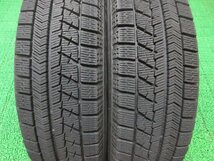 ZT886【送料無料 SALE品】155/65R14 超溝高 8.5~9分山 ブリヂストン スタッドレス VRX 20年 ホイールセット 4本 スズキ ワゴンR 純正 激安_画像3