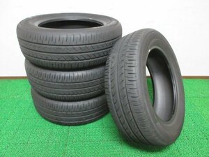 ZL754【送料無料】195/60R15 超溝高 8.5~9分山 ヨコハマ 夏タイヤ BluEarth-ES ES32 22年 4本 激安 インプレッサ ラフェスタ フィールダー