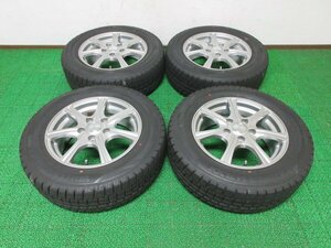 ZD844【送料無料 SALE品】195/65R15 超溝高 9~9.5分山 スタッドレス WINTERMAXX WM02 ♪ 20年製 ホイールセット 4本 激安 セレナ クラウン