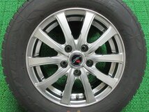 ZL758【送料無料 在庫処分!!】195/65R15 超溝高 8~8.5分山 スタッドレス ICENAVI 6 ホイールセット 4本 激安 セレナ クラウン シビック 等_画像7