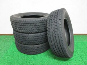 ZD873【送料無料】205/75R16 113/111 12PR 超溝高 8.5分山 ヨコハマ スタッドレス iG91 2021年製 4本 激安 中型 2トン トラック エルフ 等