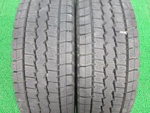 ZL775【送料無料】205/70R16 111/109 超溝高 8.5~9分山 スタッドレス WINTERMAXX LT03 M 2021年製 4本 激安 小型 中型 トラック エルフ 等_画像3