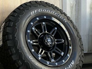 純正フェンダー対応！ 17インチ タイヤホイールセット pcd139.7 6h グッドリッチ 265/65R17 ハマーH3 サバーバン アバランチ タイタン