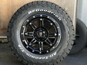 純正フェンダー対応！ 17インチ タイヤホイールセット pcd139.7 6h グッドリッチ 265/65R17 サーフ プラド ハイラックス タコマ オフロード