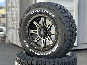 車検対応 新品 17インチ タイヤホイールセット pcd139.7 6穴 TOYO R/T 265/65R17 GMC Sierra シエラ ユーコン デナリ 純正車高 装着可!