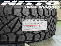 車検対応 新品 17インチ タイヤホイールセット pcd139.7 6h NITTO 265/65R17 Chevrolet シボレー サバーバン アバランチ 純正車高装着可_画像5