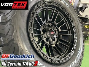 新作 VORTEK VRT604 17x9 JTグラディエーター 17インチタイヤホイールセット BFGoodrich All Terrain TA KO2 265/70R17 285/70R17