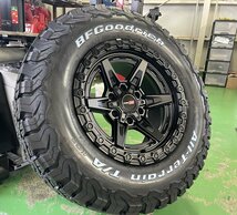 新作 VORTEK VRT602 17x9 新型ハイラックス GUN125 17インチタイヤホイールセット BFGoodrich All Terrain TA KO2 265/70R17 285/70R17_画像4