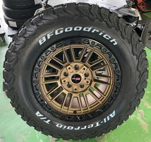 新作 VORTEK VRT604 17x9 ラングラー グラディエーター 17インチタイヤホイールセット BFGoodrich All Terrain TA KO2 265/70R17 285/70R17_画像5