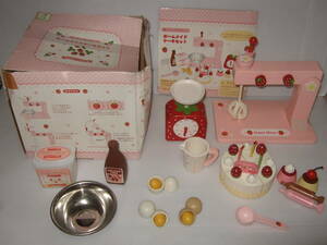  mother garden . strawberry. toy Home meido cake set 